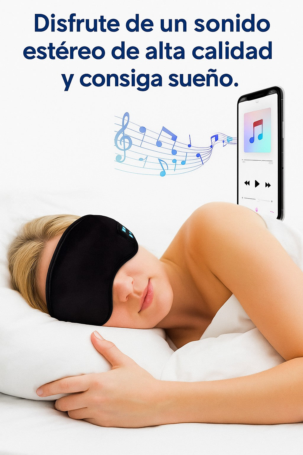 Antifaz Inteligente con Bluetooth